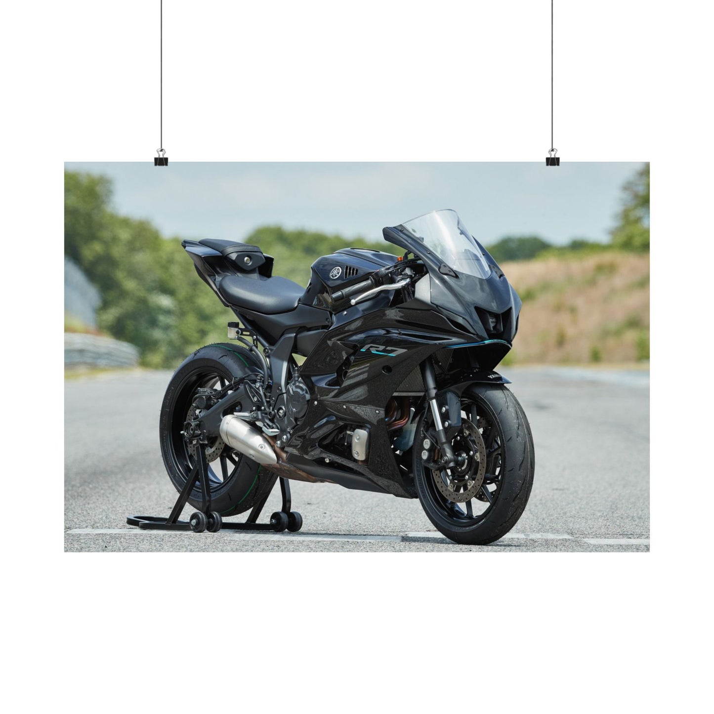 Yamaha R7 Horizontal Poster