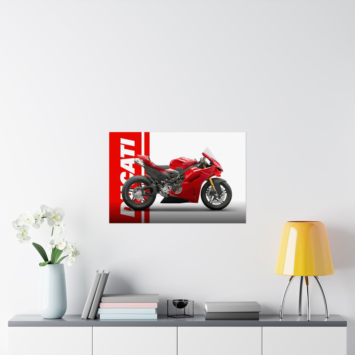 Ducati Panigale V4 R Horizontal Poster