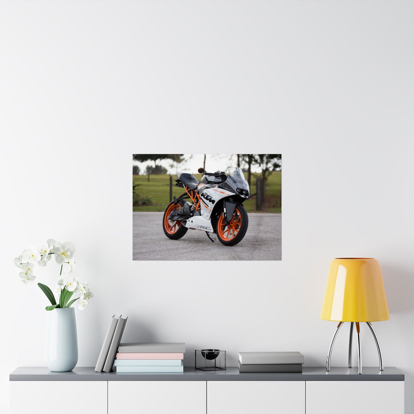 KTM RC 390 Horizontal Poster