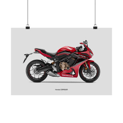 Honda CBR650R Horizontal Poster