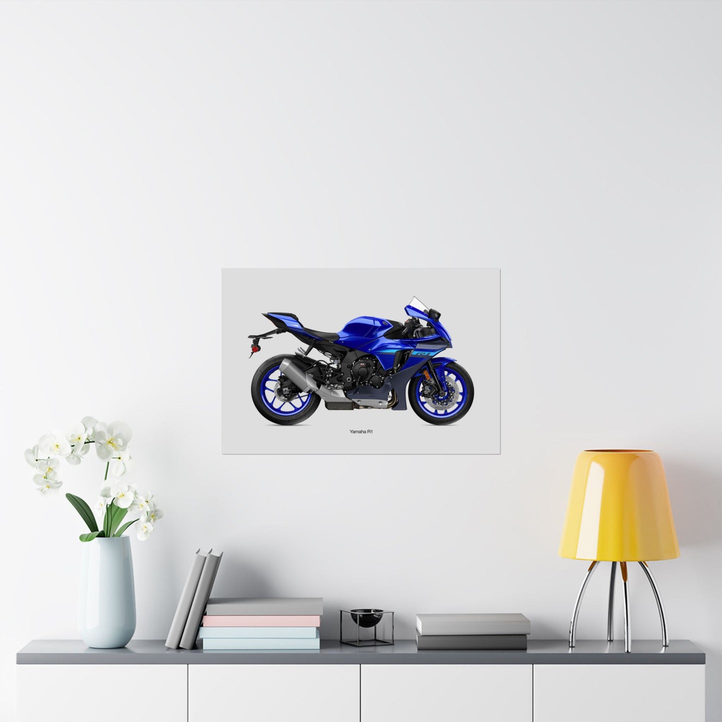 Yamaha R1 Horizontal Poster