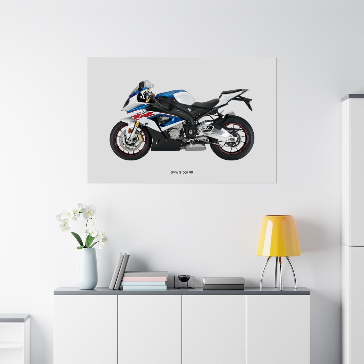 BMW S1000RR Horizontal Poster