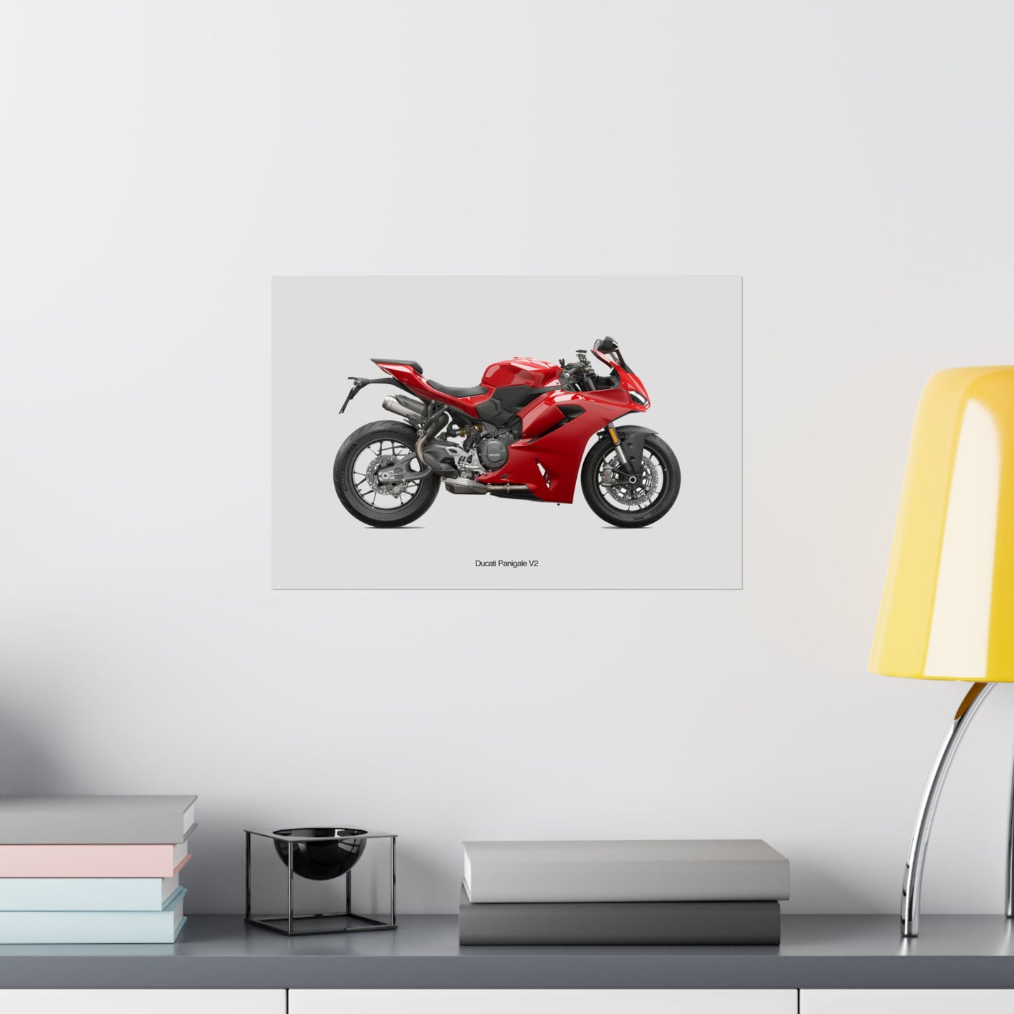 Ducati Panigale V2 Horizontal Poster