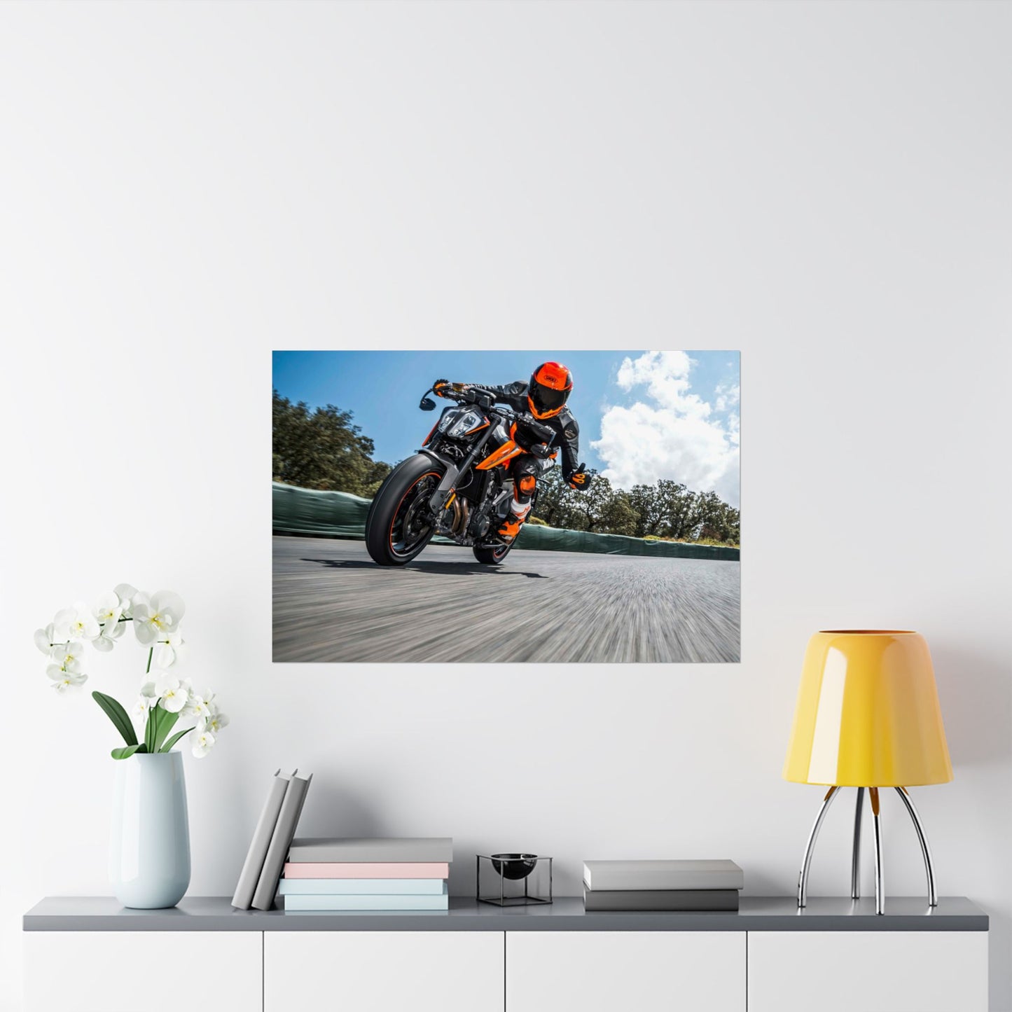 KTM 790 Duke Horizontal Poster