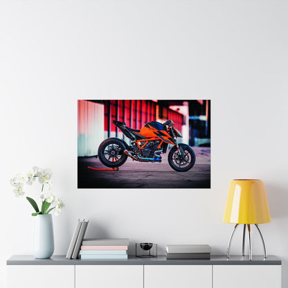 KTM 1290 Super Duke R Horizontal Poster