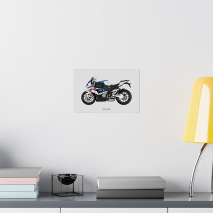 BMW S1000RR Horizontal Poster