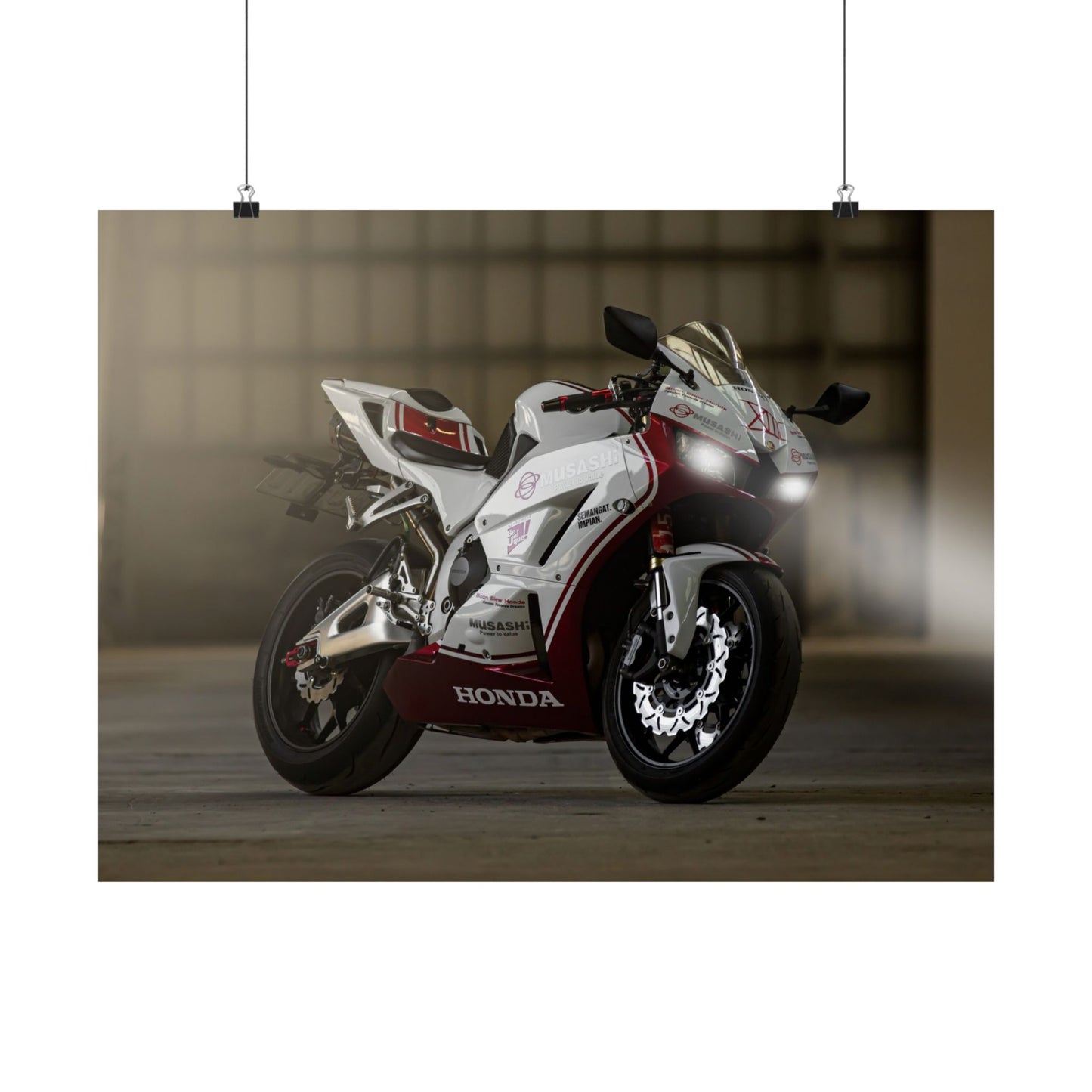 Honda CBR6000RR Horizontal Poster