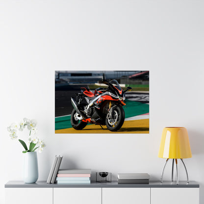 Aprilia RSV4 Factory Horizontal Poster