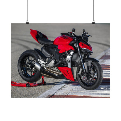 Ducati StreetFighter V2 Horizontal Poster