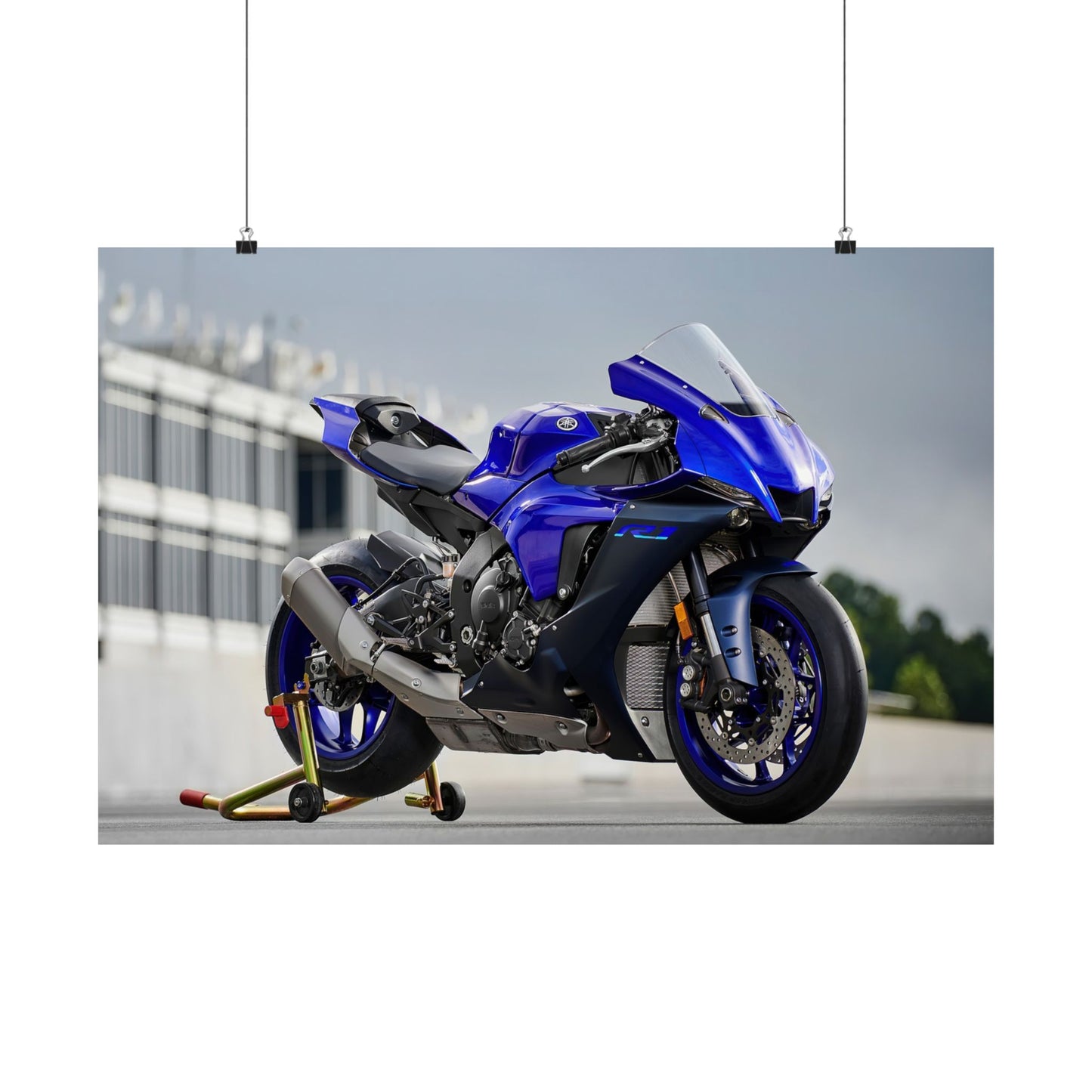 Yamaha R1 Horizontal Poster