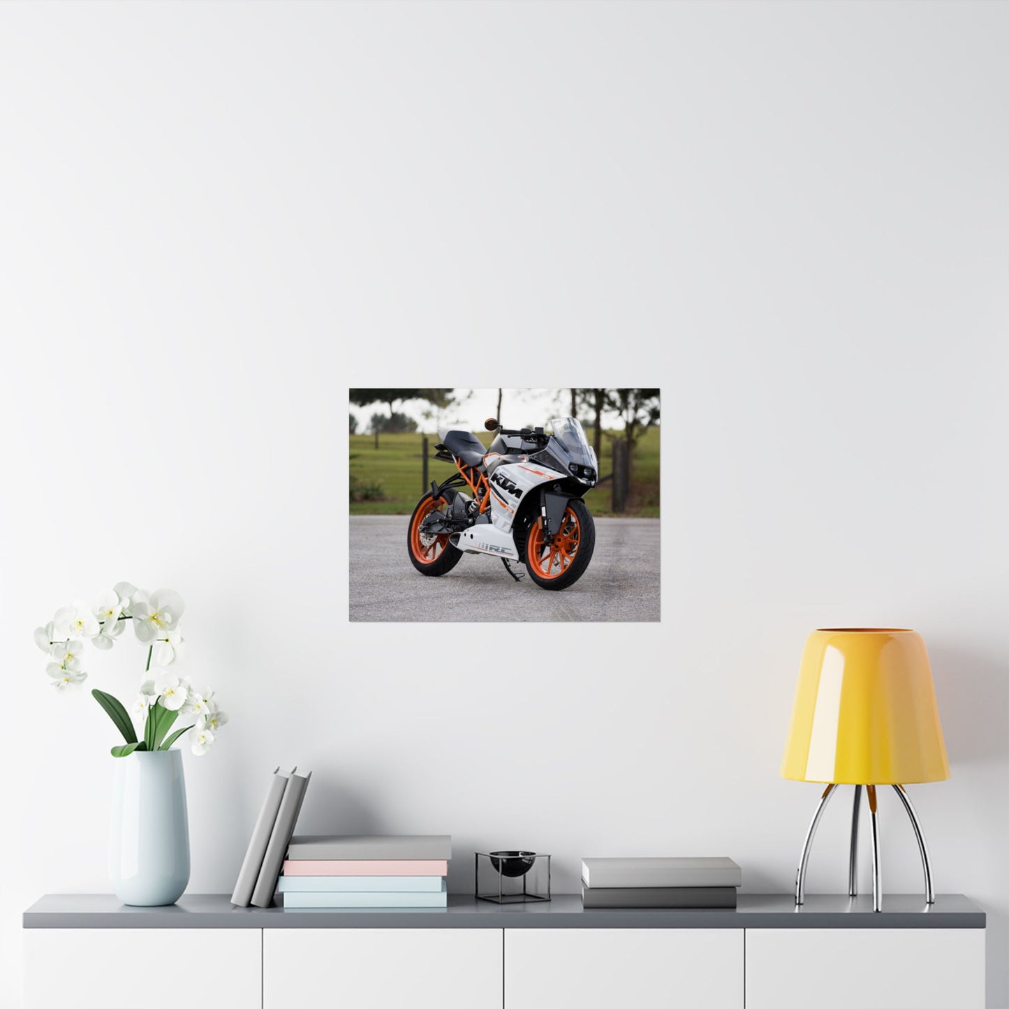 KTM RC 390 Horizontal Poster