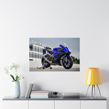 Yamaha R1 Horizontal Poster