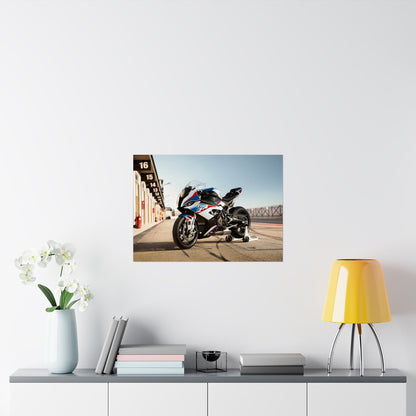 BMW S 1000 RR Horizontal Poster