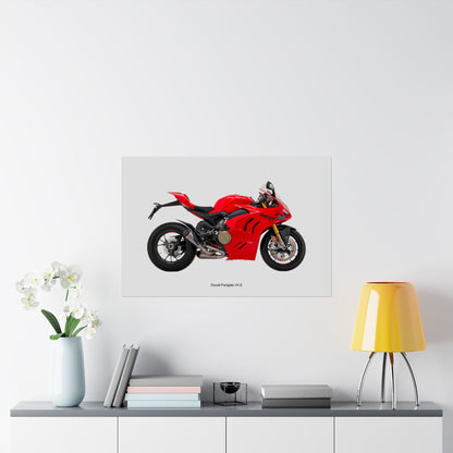 Ducati Panigale V4S Poster