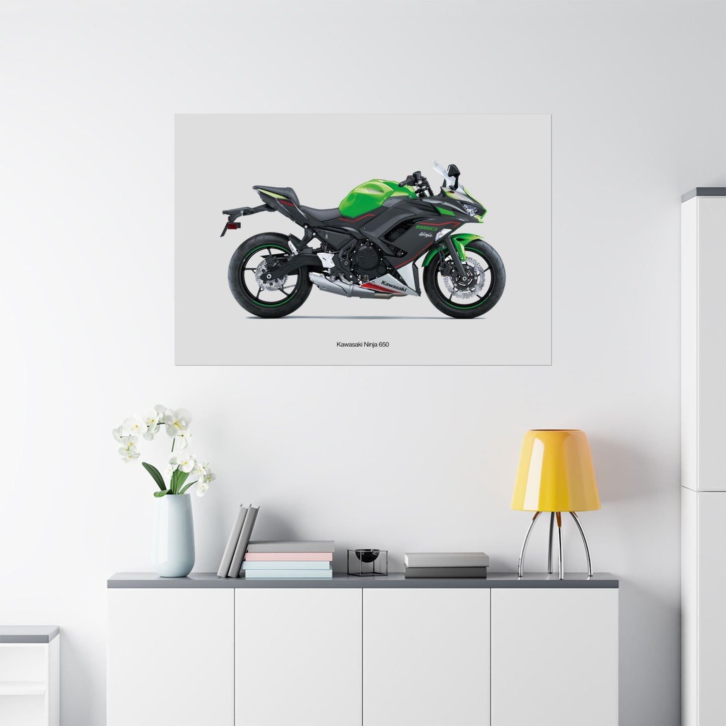 Kawasaki Ninja 650 Horizontal Poster