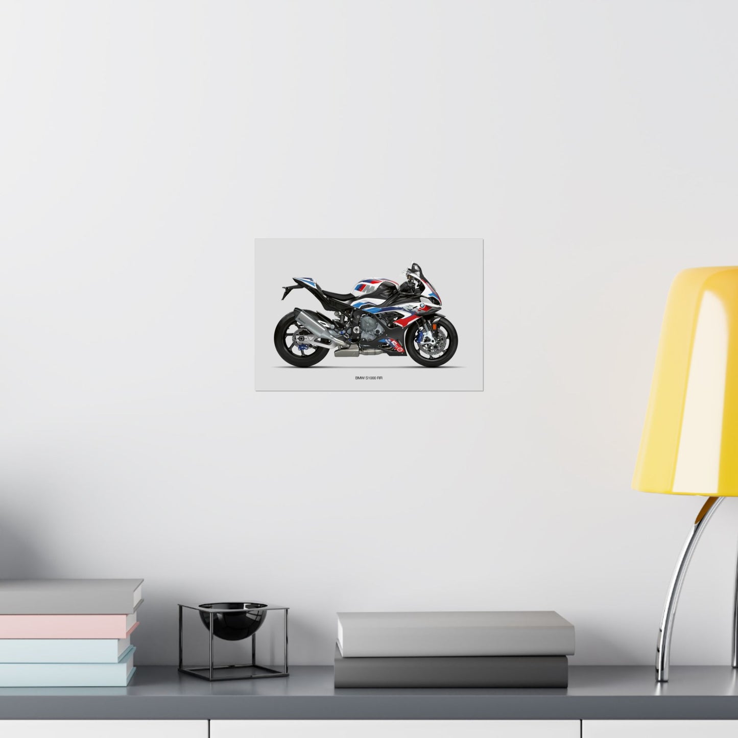 BMW S1000RR Horizontal Poster