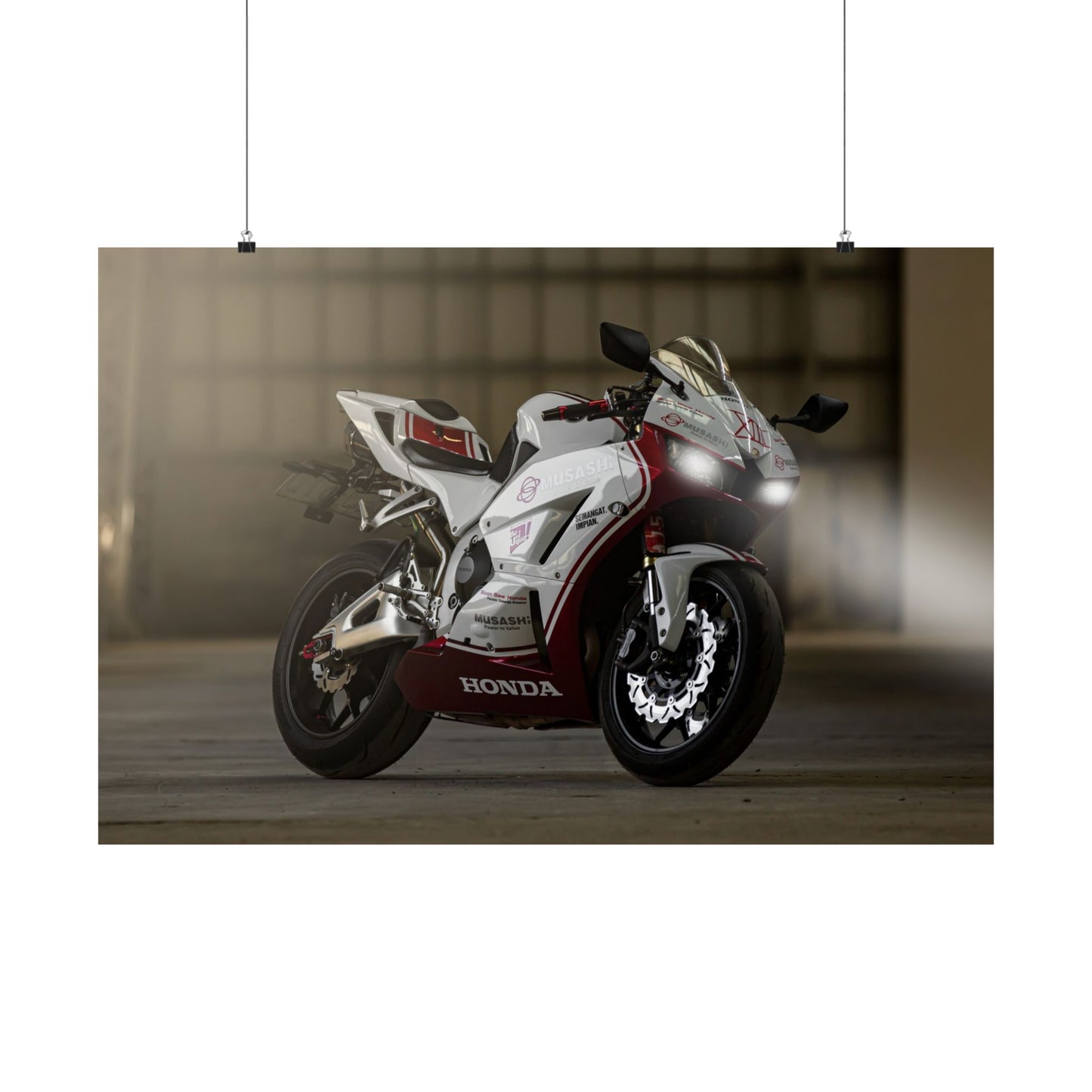 Honda CBR6000RR Horizontal Poster