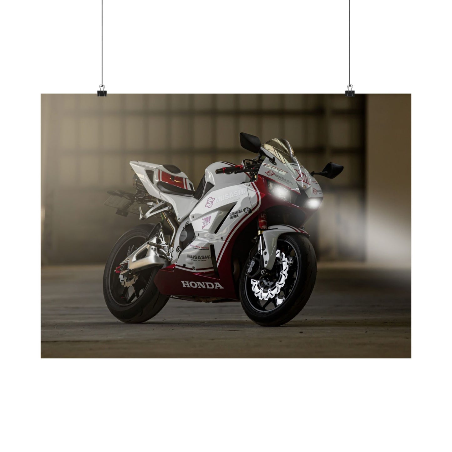 Honda CBR6000RR Horizontal Poster