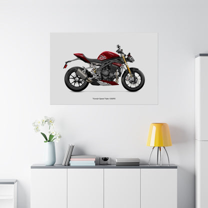 Triumph Speed Triple 1200RS Horizontal Poster