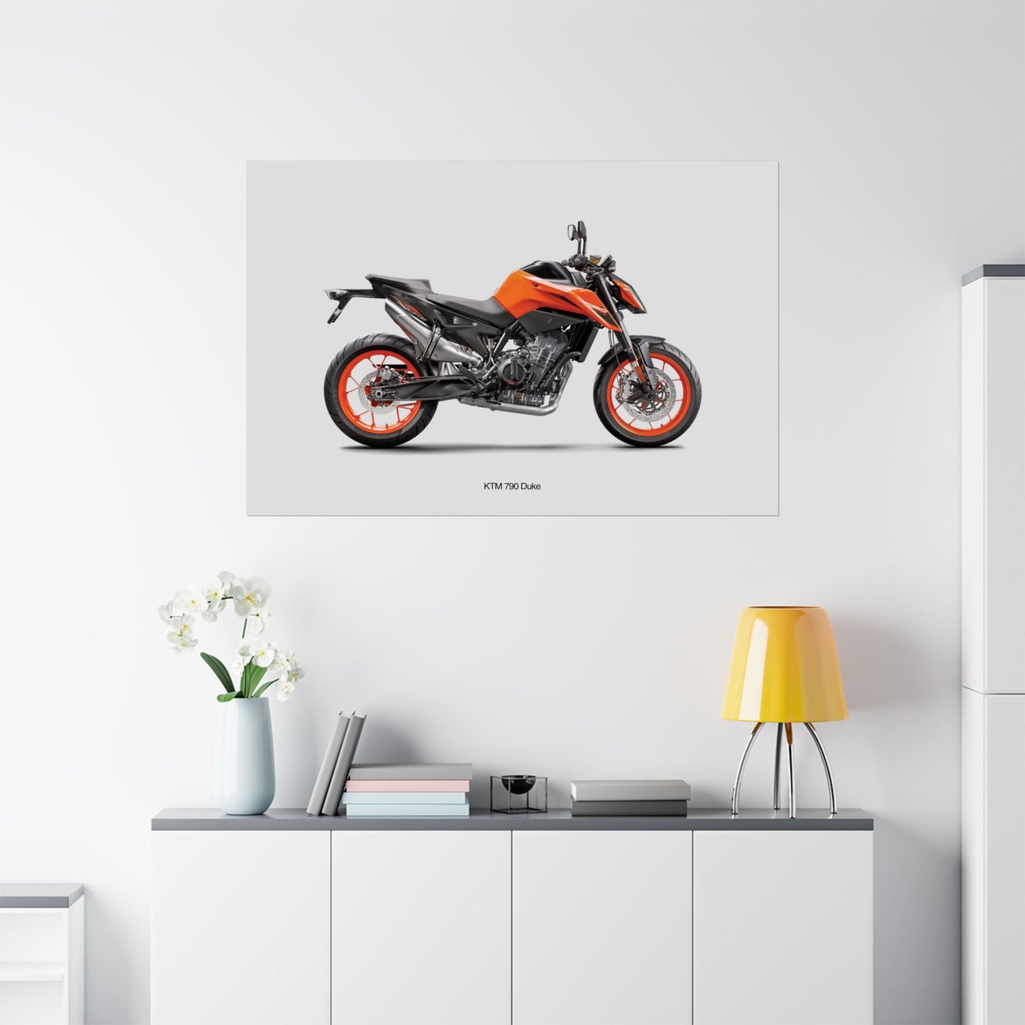 KTM 790 Duke Horizontal Poster