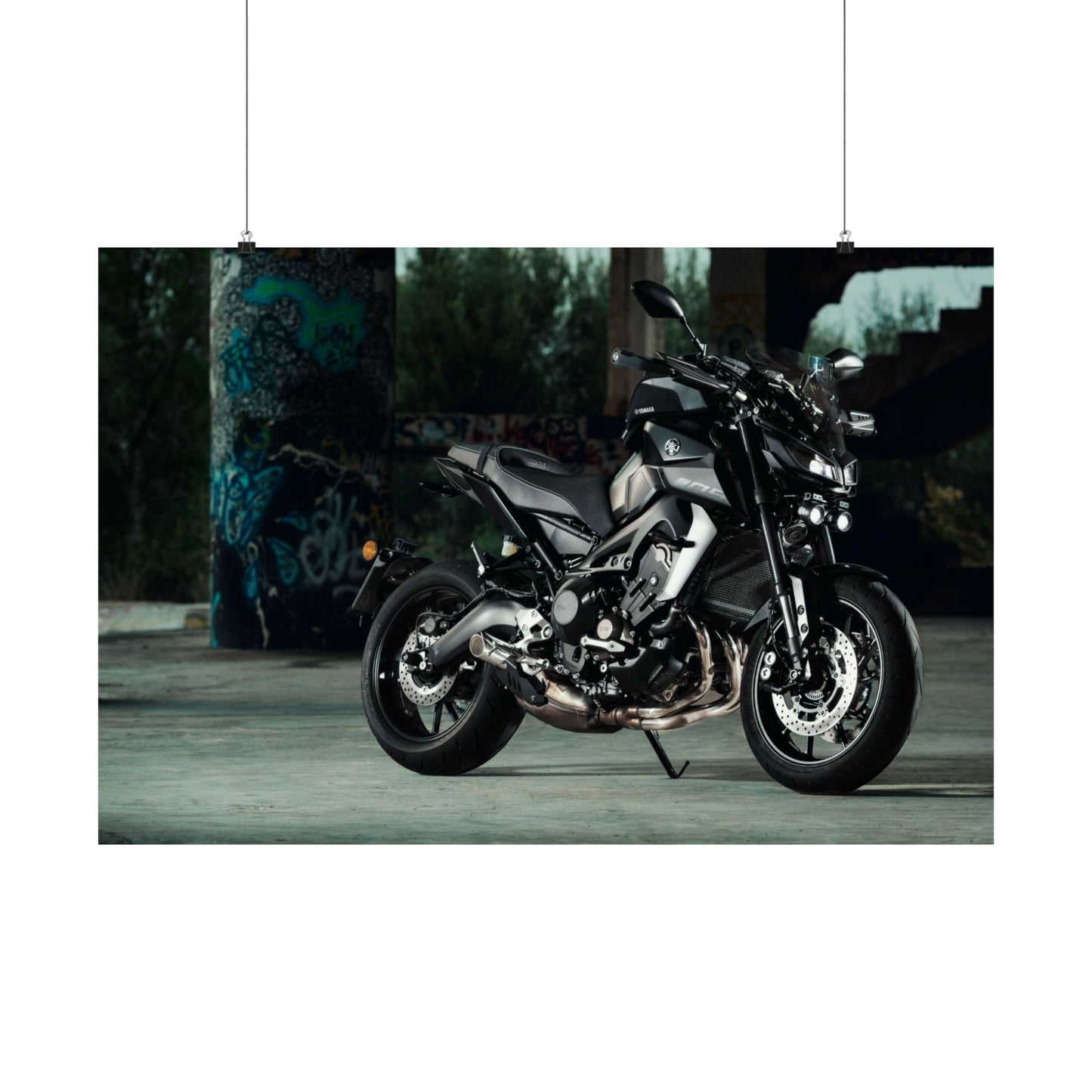 Yamaha MT-09 Horizontal Poster