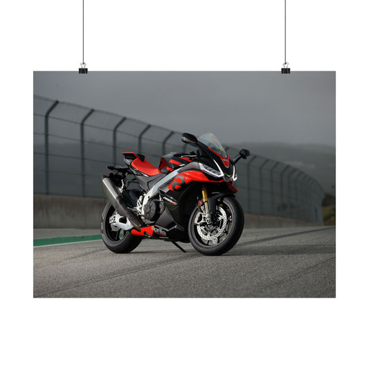 Aprila RSV4 Factory Horizontal Poster