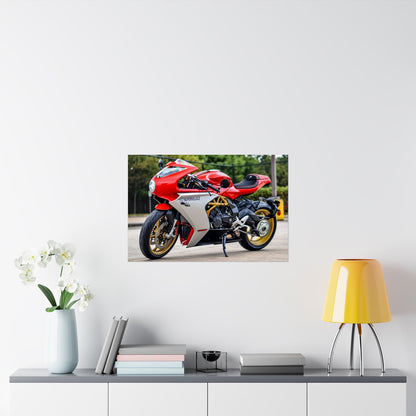 MV Agusta SuperVeloce 800 Horizontal Poster