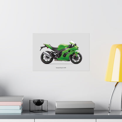 Kawasaki Ninja ZX-10RR Horizontal Poster