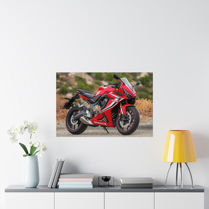 Honda CBR650R Horizontal Poster