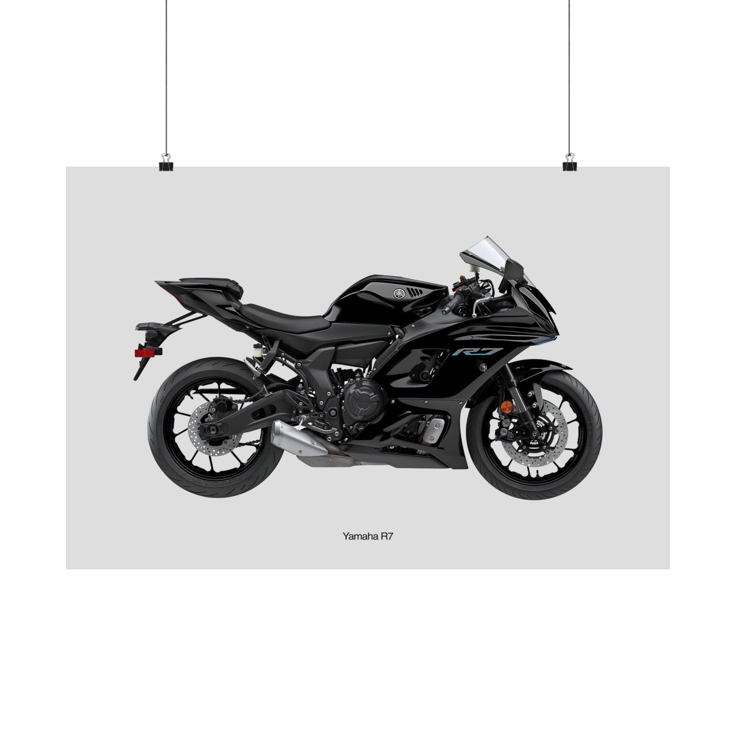 Yamaha R7 Horizontal Poster