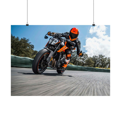 KTM 790 Duke Horizontal Poster