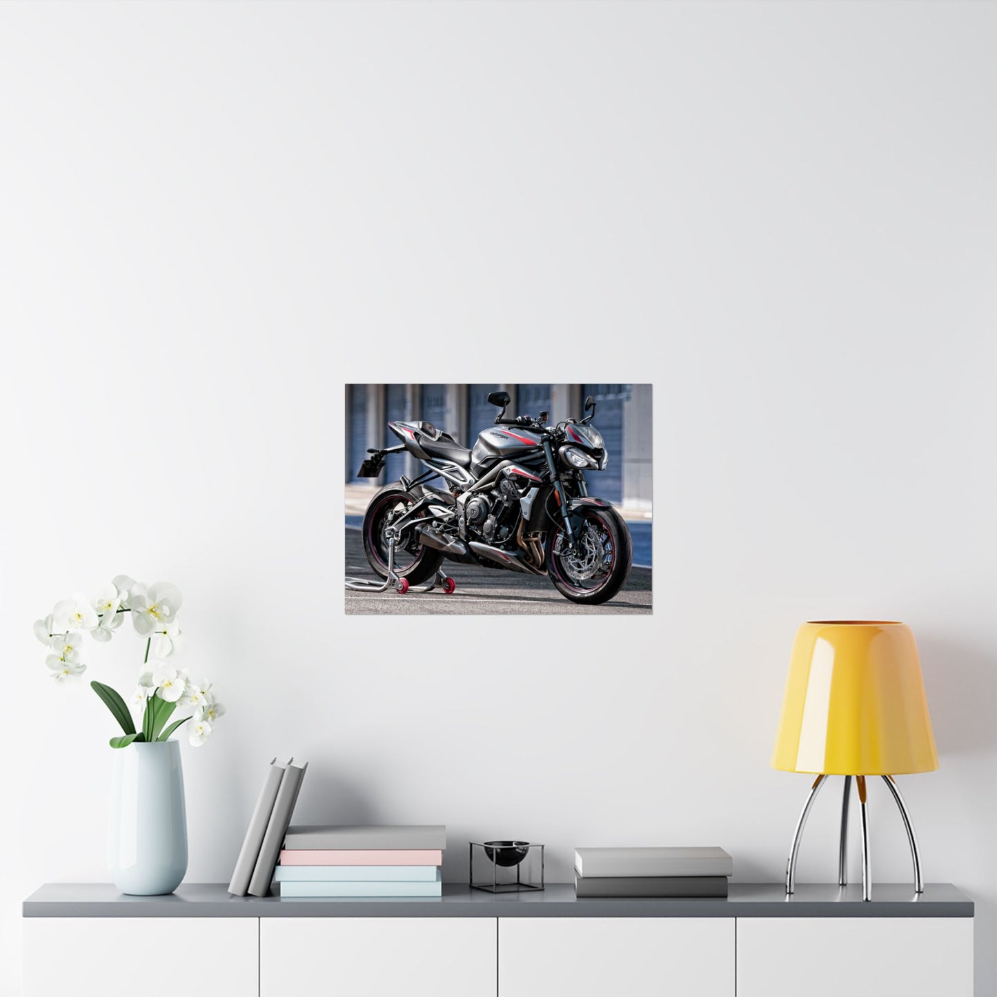 Triumph Street Triple R Horizontal Poster