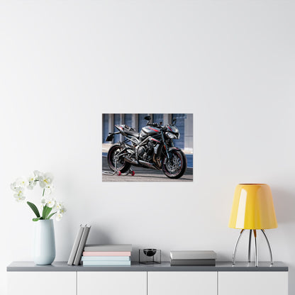 Triumph Street Triple R Horizontal Poster