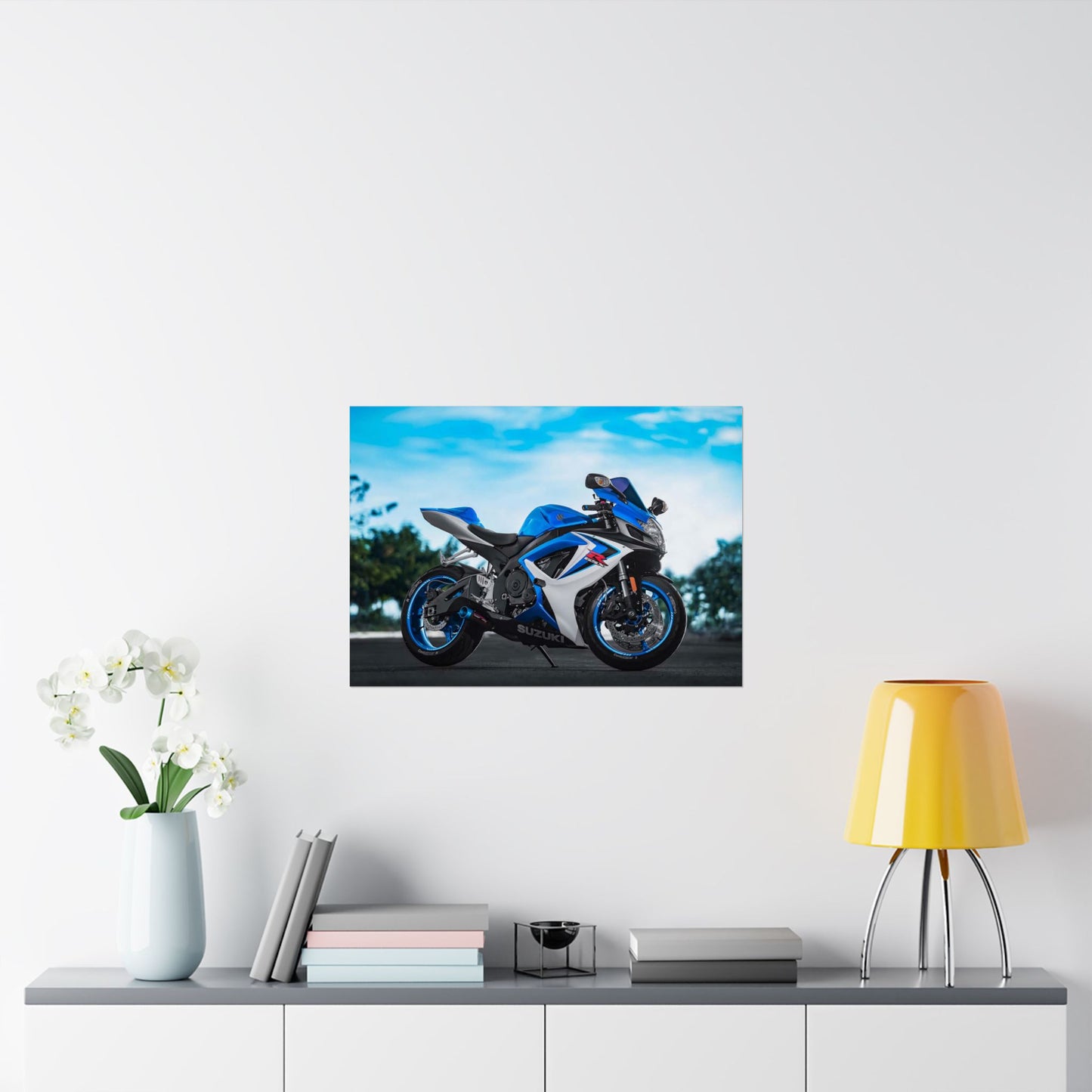 Suzuki GSX-R750 Horizontal Poster