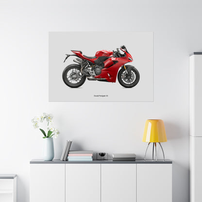 Ducati Panigale V2 Horizontal Poster