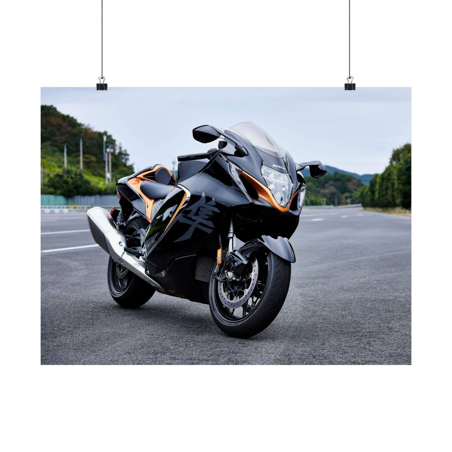 Suzuki Hayabusa Horizontal Poster