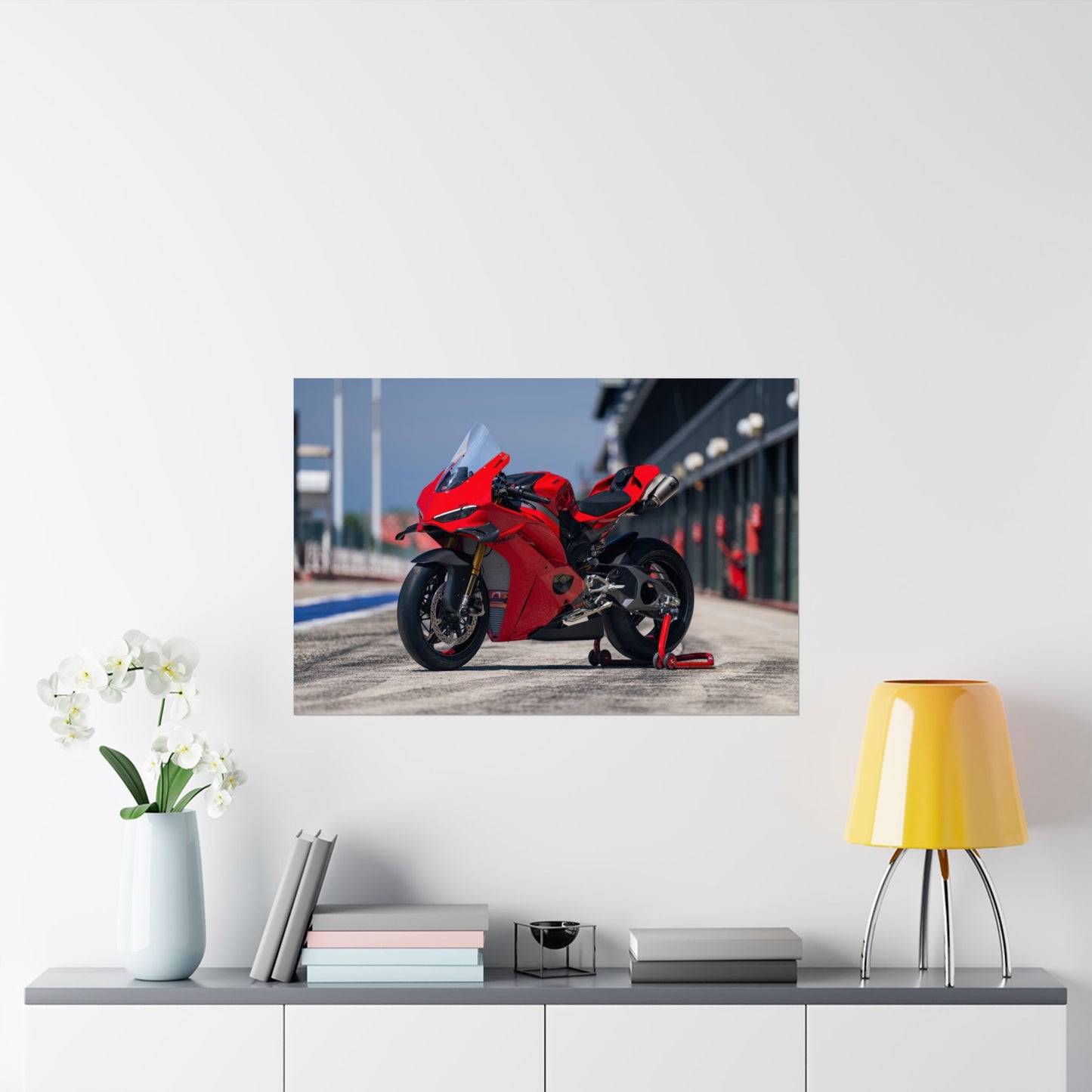 Ducati Panigale V4 R Horizontal Poster