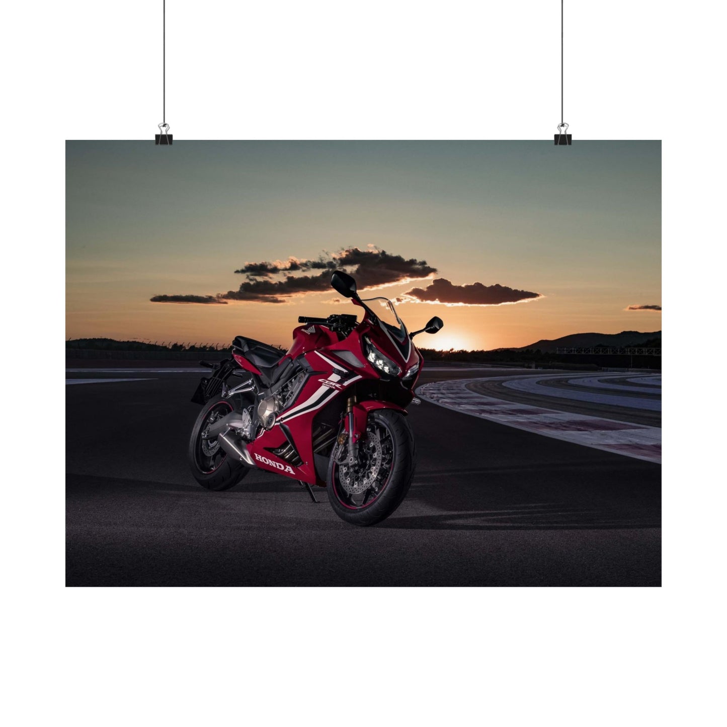 Honda CBR650R Horizontal Poster