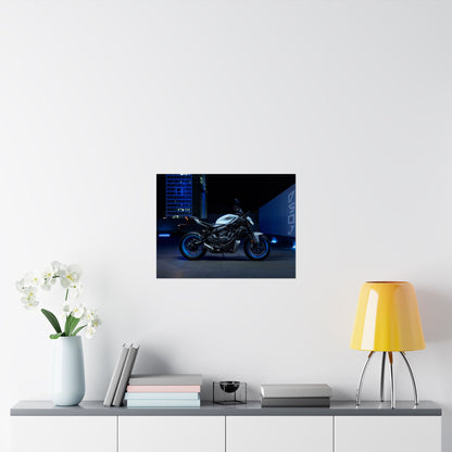 Yamaha MT-07 Horizontal Poster