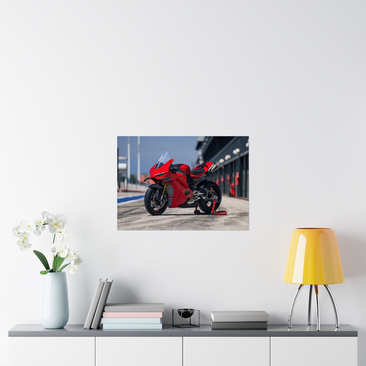 Ducati Panigale V4 R Horizontal Poster