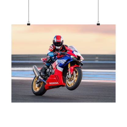 Honda CBR1000RR-R Horizontal Poster