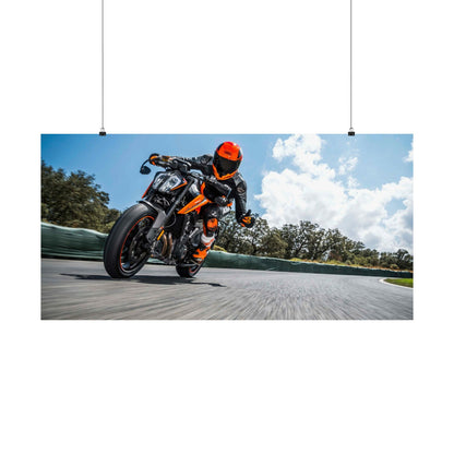 KTM 790 Duke Horizontal Poster