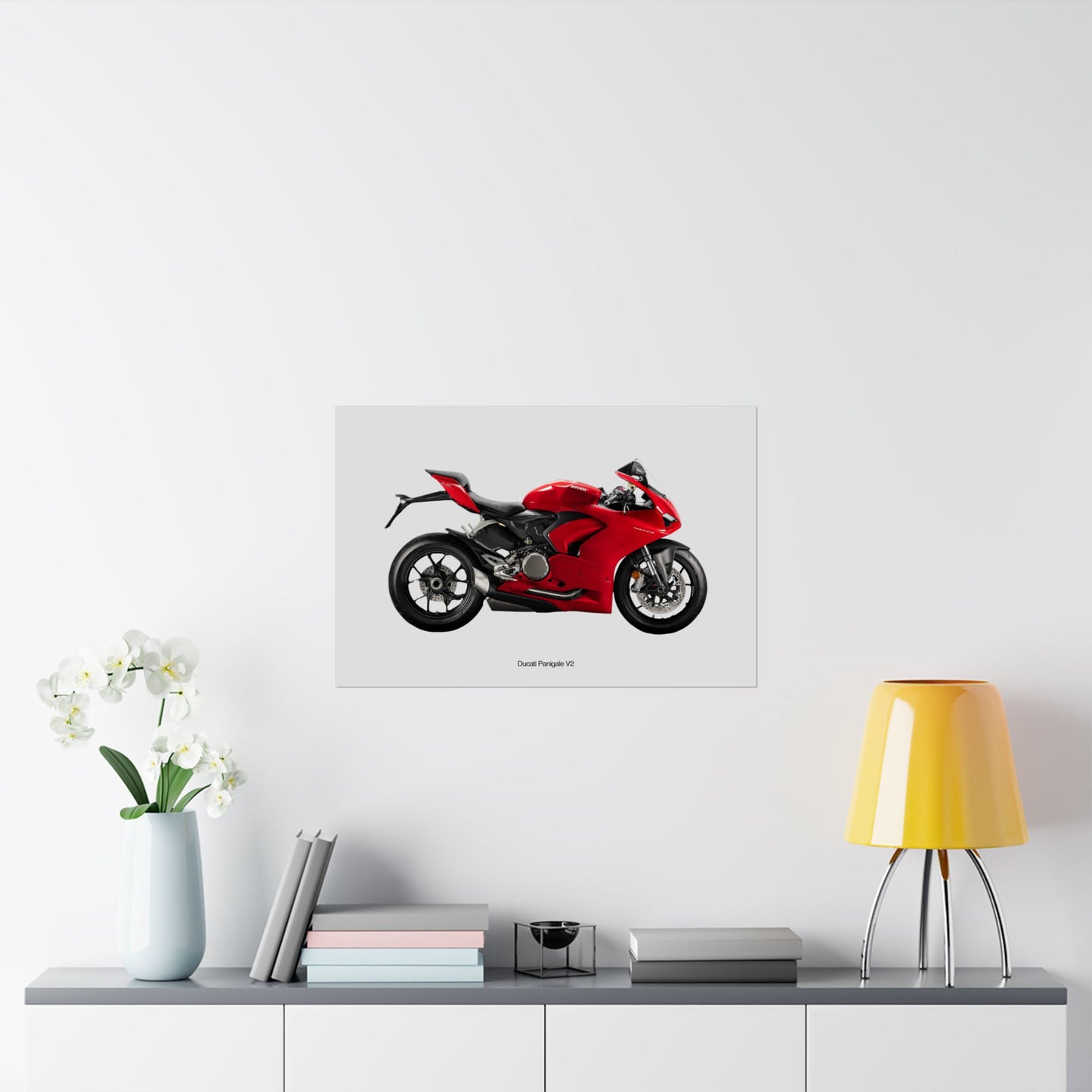 Ducati Panigale V2 Horizontal Poster