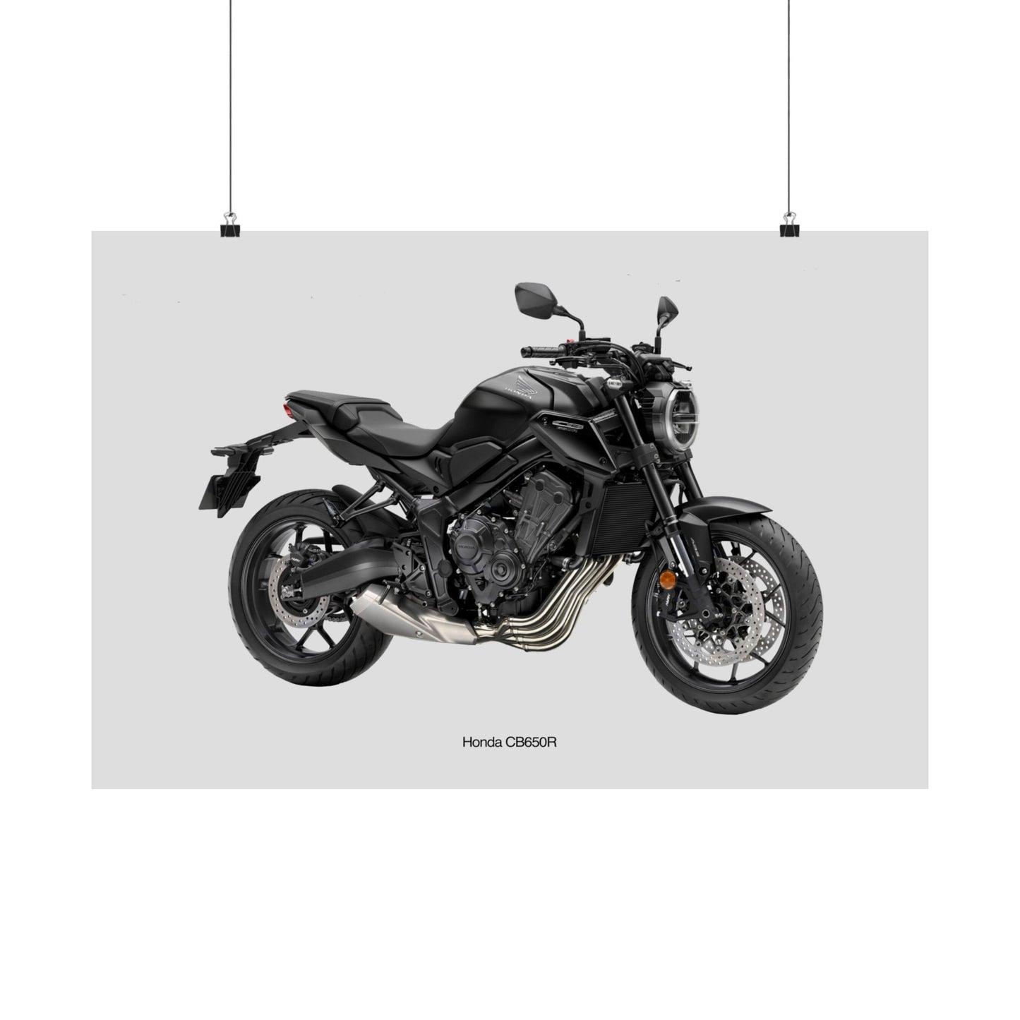 Honda CB650R Horizontal Poster