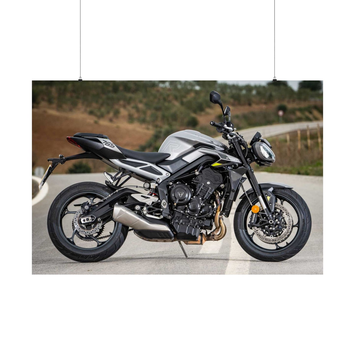 Triumph Street Triple 675 R Horizontal Poster