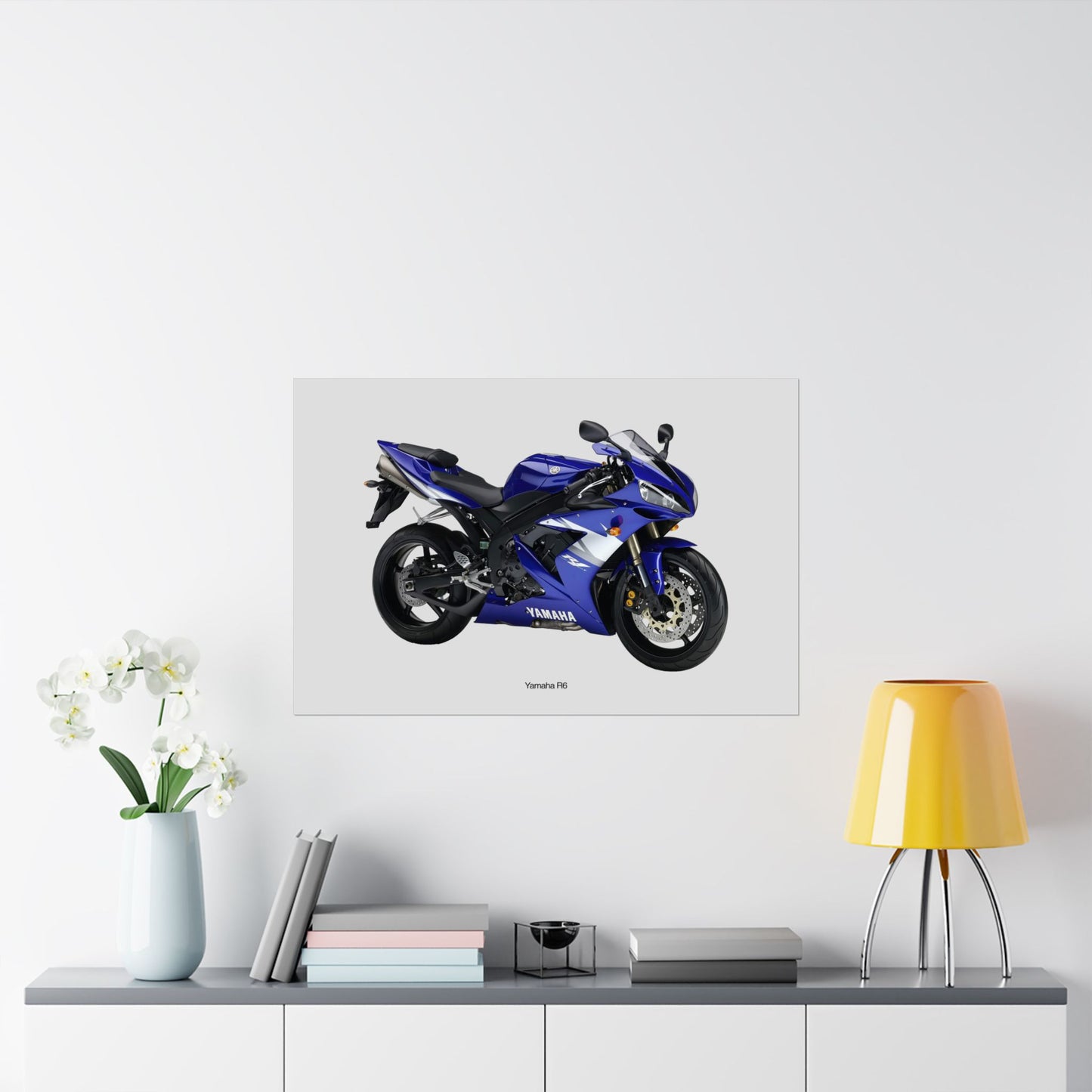 Yamaha R6 Horizontal Poster