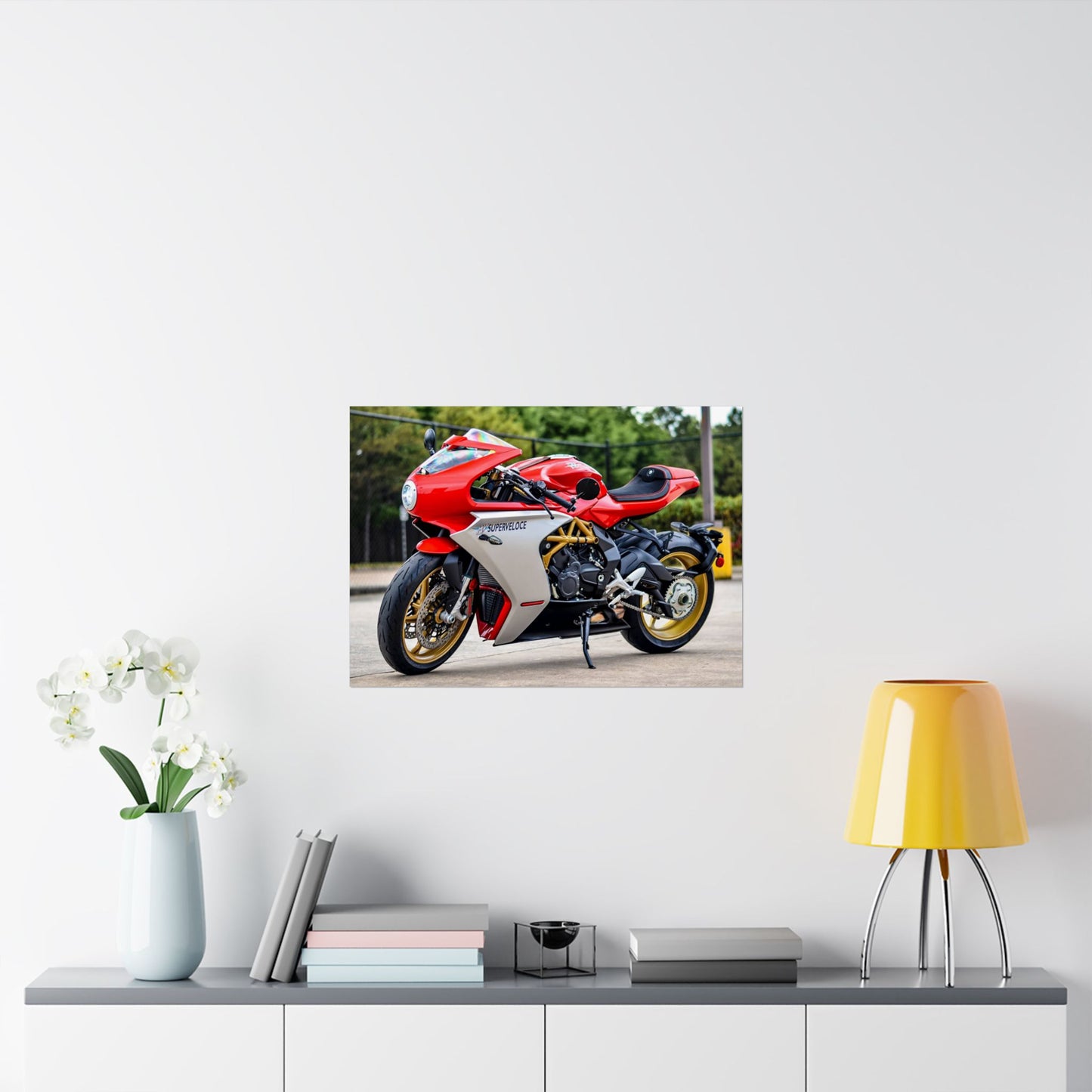 MV Agusta SuperVeloce 800 Horizontal Poster