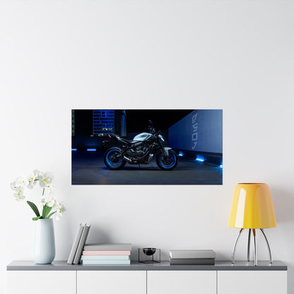 Yamaha MT-07 Horizontal Poster