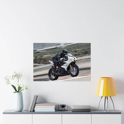 Triumph Daytona 675 Horizontal Poster