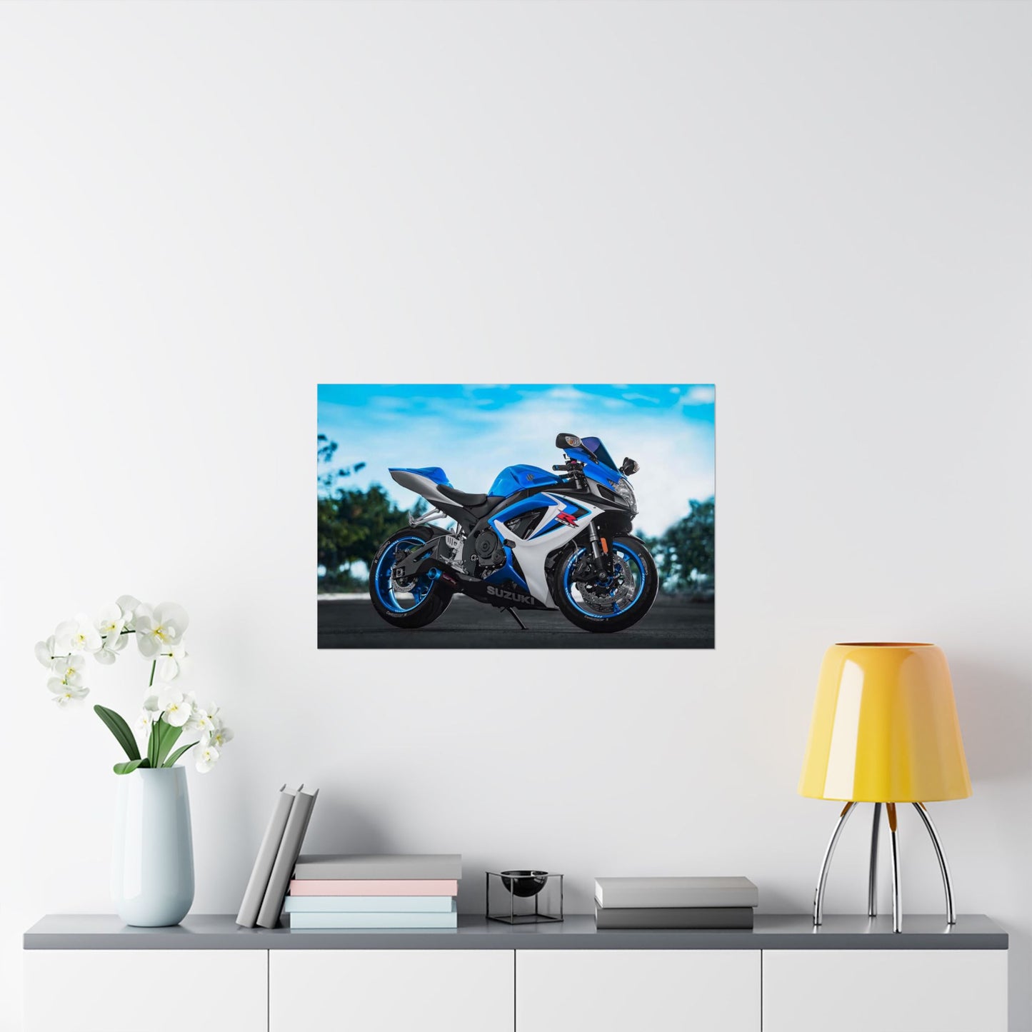 Suzuki GSX-R750 Horizontal Poster